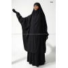Light microfiber French Jilbab with flared skirt