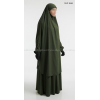 Jilbab Microfibre Léger 2 pièces jupe - El bassira