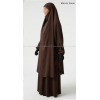 Jilbab Microfibre Léger 2 pièces jupe - El bassira