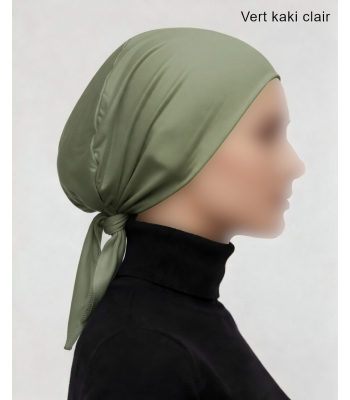 Large bonnet to tie - lycra