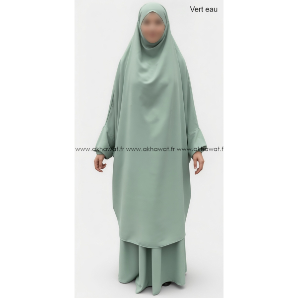 Jilbab Soie de Médine - 2 pièces jupe - Etoile d'Orient
