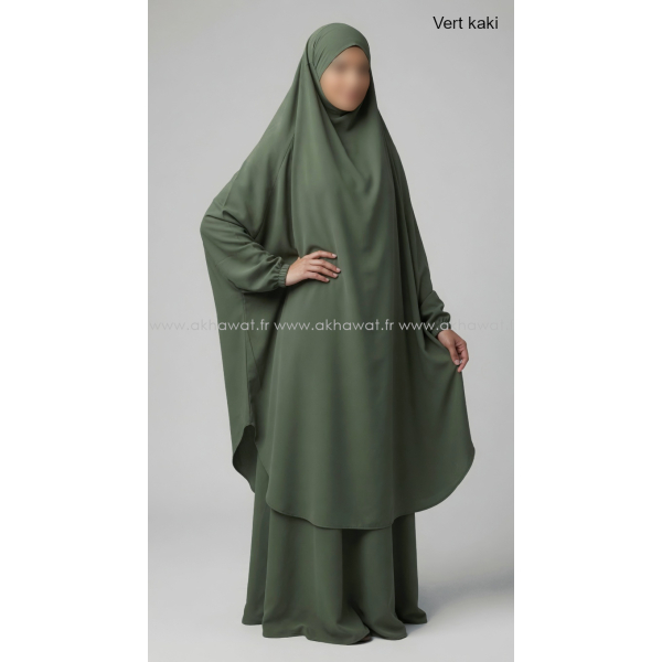Jilbab Soie de Médine - 2 pièces jupe - Etoile d'Orient