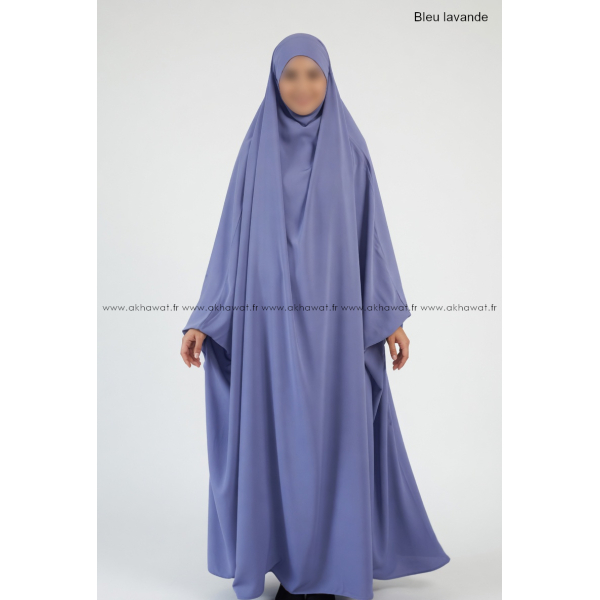Jilbab microfibre léger Papillon 1 pièce - El bassira