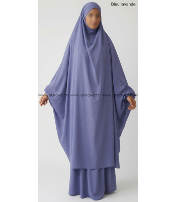 Jilbab Microfibre Léger Papillon avec jupe