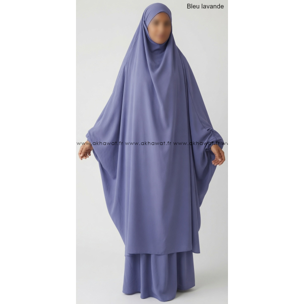 Jilbab Microfibre Léger Papillon avec jupe
