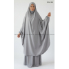 Light microfiber butterfly Jilbab with skirt