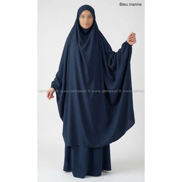Jilbab Microfibre Léger Papillon avec jupe