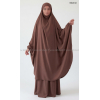 Light microfiber butterfly Jilbab with skirt