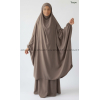 Jilbab Microfibre Léger Papillon avec jupe