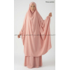 Light microfiber butterfly Jilbab with skirt