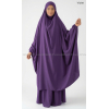 Jilbab Microfibre Léger Papillon avec jupe