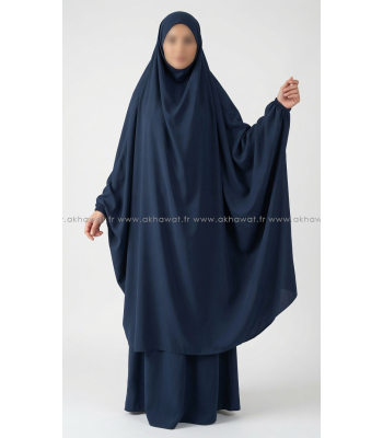 Jilbab Microfibre Léger Papillon avec jupe