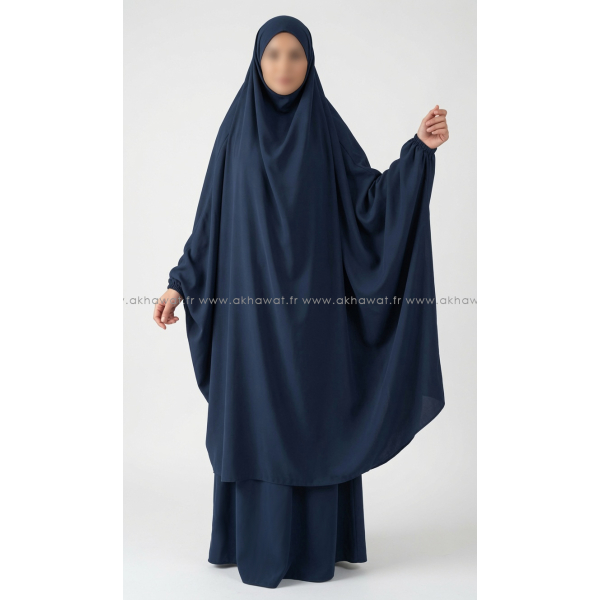 Jilbab Microfibre Léger Papillon avec jupe