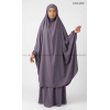 Jilbab Microfibre Léger Papillon avec jupe