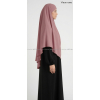 Light microfibre khimar - 110 cm