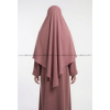 Light microfibre khimar - 110 cm