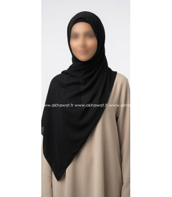 Grand hijab 100 % coton - Modal léger