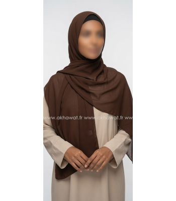 Grand hijab 100 % coton - Modal léger