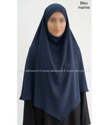Light microfibre khimar - 90cm
