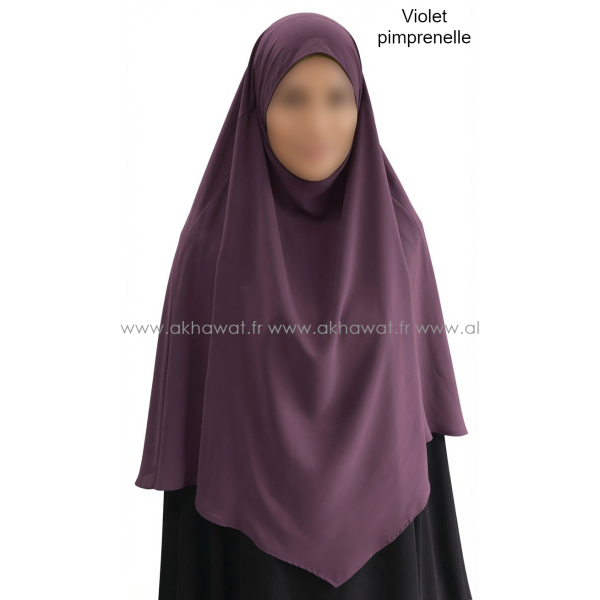 Light microfibre khimar - 90cm