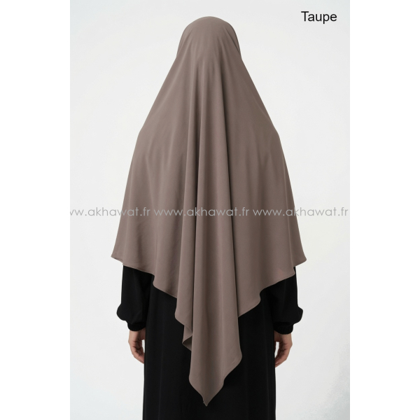 Light microfibre khimar - 120 cm