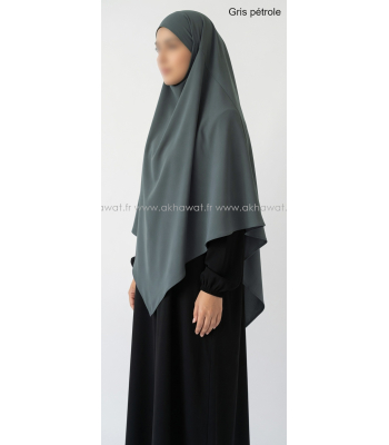 Light microfibre khimar - 120 cm