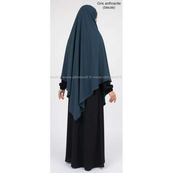 Light microfibre khimar - 120 cm