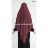 Light microfibre khimar - 120 cm