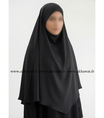 Light microfibre khimar - 90cm