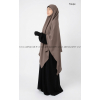 Light microfibre khimar - 145 cm