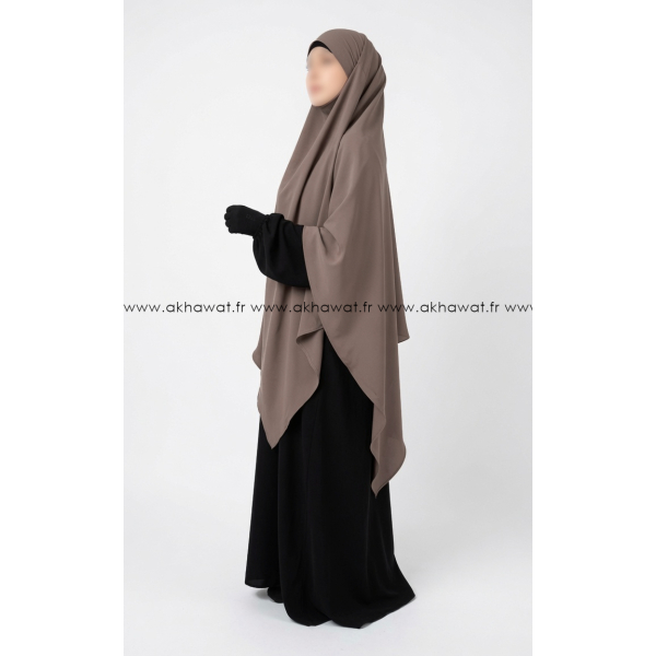 Khimar 145 cm - Microfibre léger - El bassira
