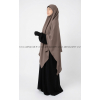 Light microfibre khimar - 145 cm
