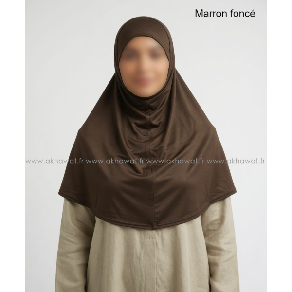 Hijab 2 pièces Lycra