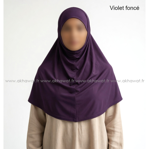 Hijab 2 pièces Lycra