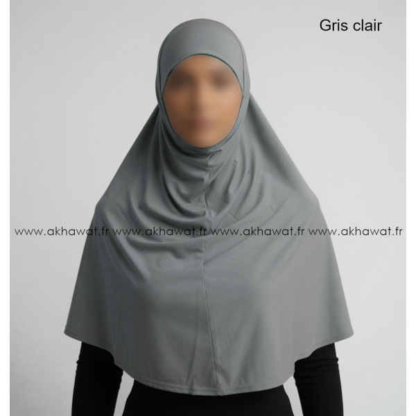 Hijab 2 pièces Lycra