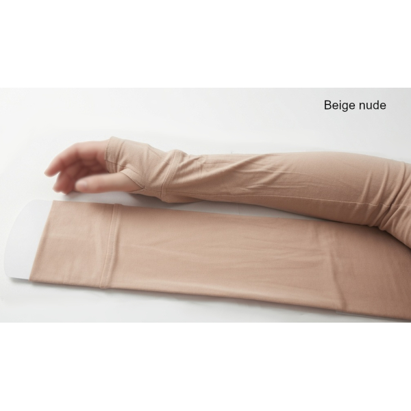 Sleeves with thumb opening - Cotton modal