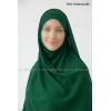 Hijab bonnet plissé - Tout mousseline crêpe