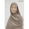 Ready to wear - pleated hijab - Crepe