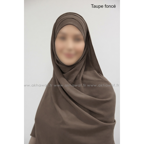 Ready to wear - pleated hijab - Crepe
