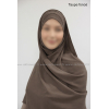 Ready to wear - pleated hijab - Crepe