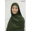 Ready to wear - pleated hijab - Crepe