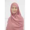 Hijab bonnet plissé - Tout mousseline crêpe