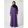 Abaya - Light microfibre - with elastic cuffs - El bassira