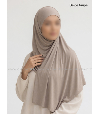 Hijab avec bandeau à nouer - Coton Modal