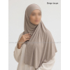 Hijab with tie band - Modal Cotton