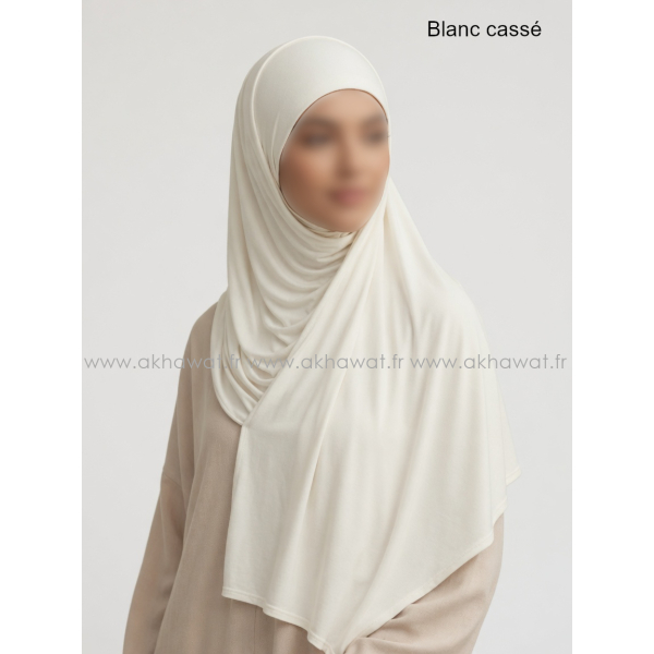 Hijab avec bandeau à nouer - Coton Modal