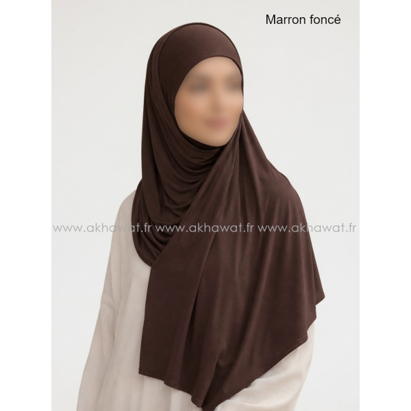 Hijab with tie band - Modal Cotton