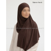 Hijab avec bandeau à nouer - Coton Modal