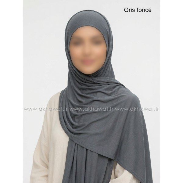 Hijab avec bandeau à nouer - Coton Modal