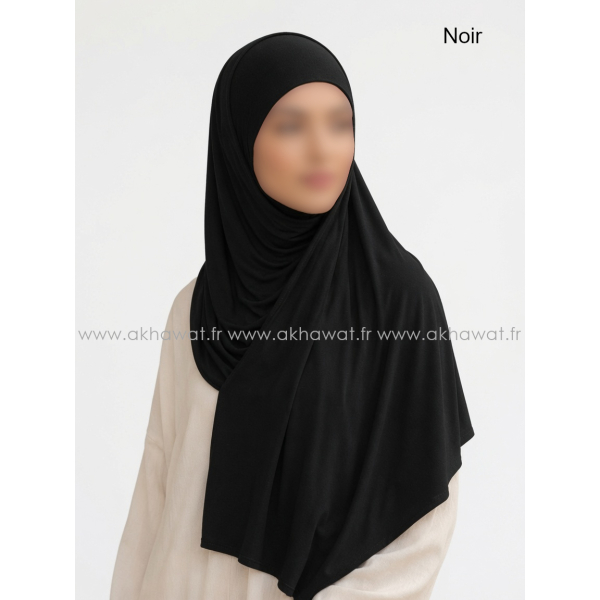 Hijab with tie band - Modal Cotton